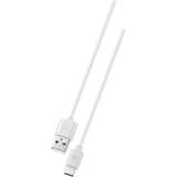 Cellular Line Cellularline PL Cavo USB-A a USB-C 1m Bianco